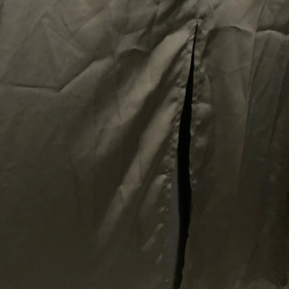 NSR Black Satin Midi Dress - Picture 7 of 8